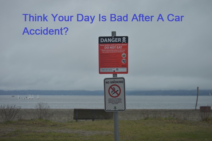 A positive attitude can go a long way when involved in traffic collisions.