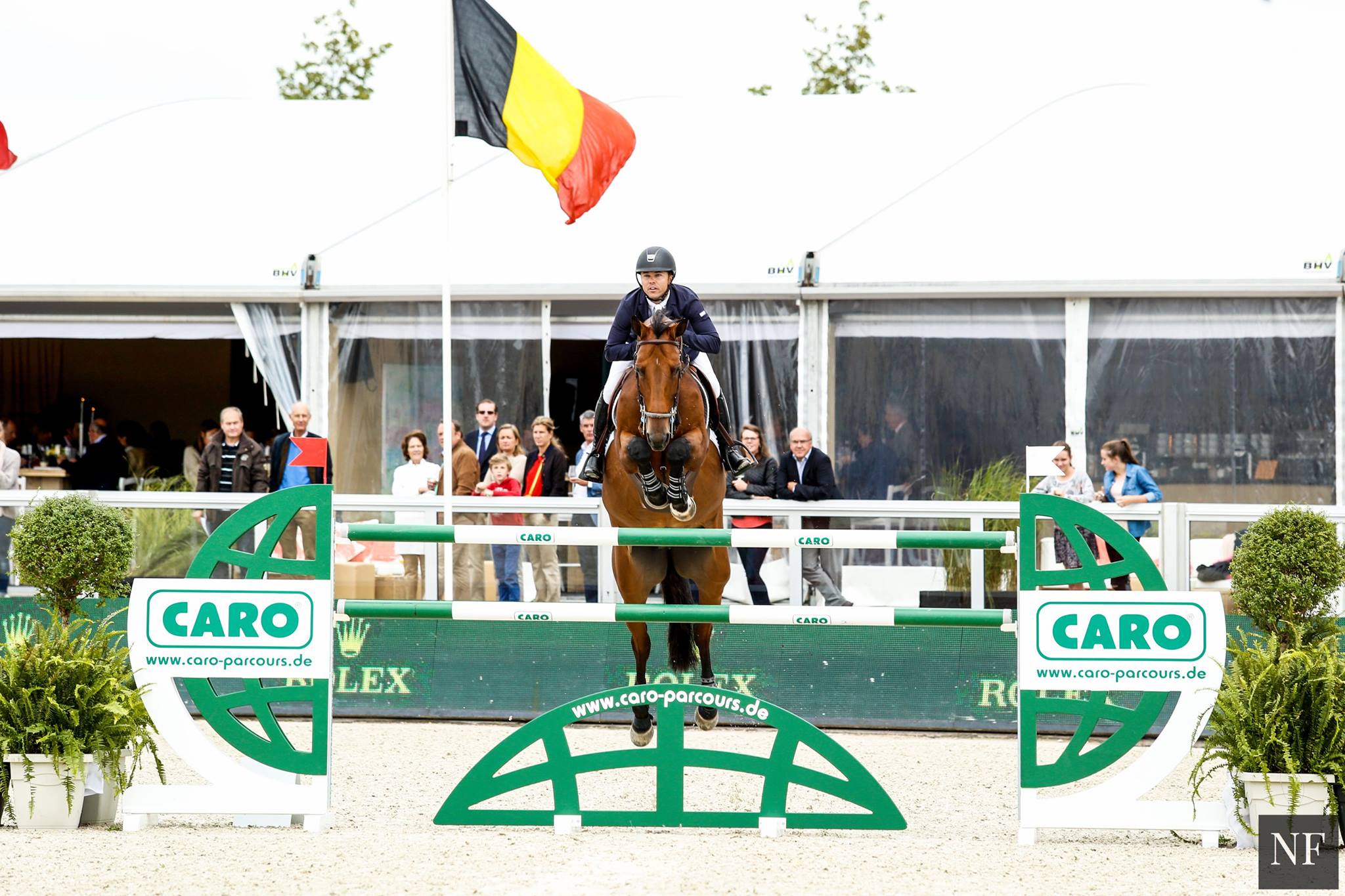 Shell Walker-Cook on location for Three Day Event at CARO INTERNATIONAL GRAND PRIX SPRING 2015 on course with USEF Phenom Kent Farrington and USEF Summer Olympic Equestrians Rio Bound 2016