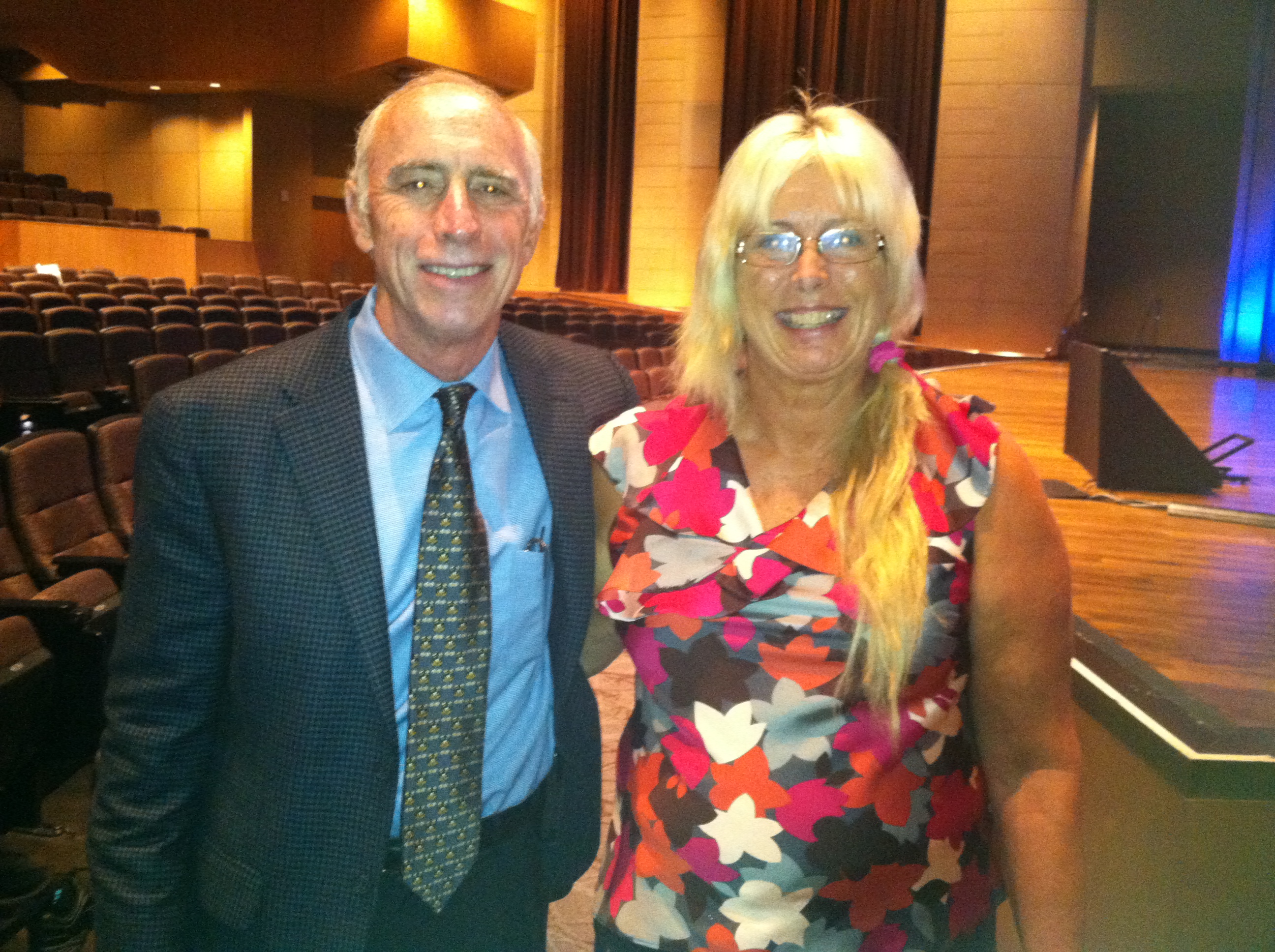 Shell and Paul Pockros M.D. on location for Curing HEP-C in 2015 at the International Liver Symposium
