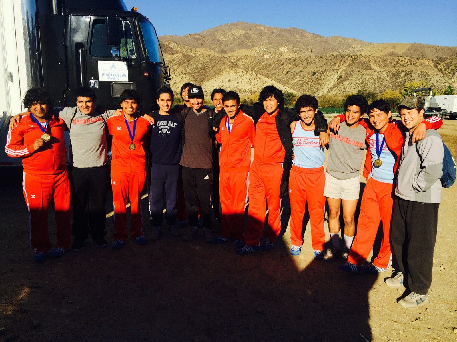 The actors and doubles of McFarland USA