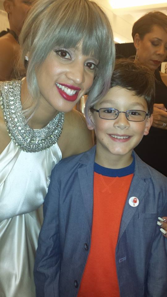 Dascha Polanco and Jorge Vega at the ALMA Awards in Pasadena, CA.