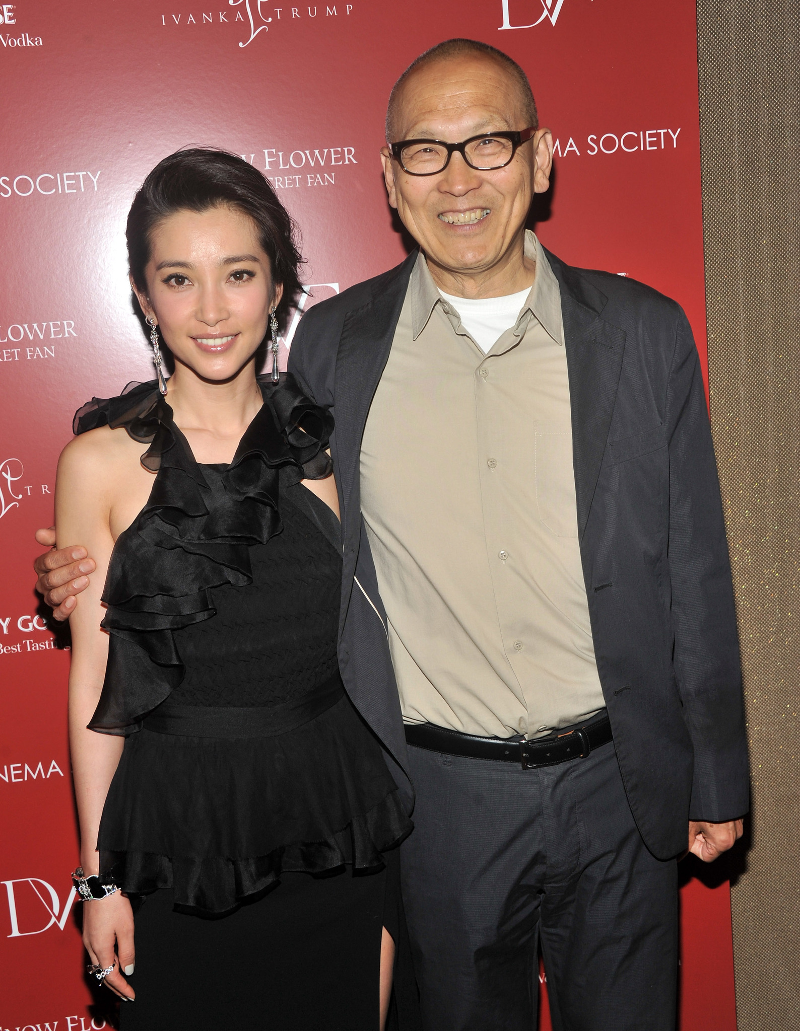 Bingbing Li and Wayne Wang at event of Snow Flower and the Secret Fan (2011)