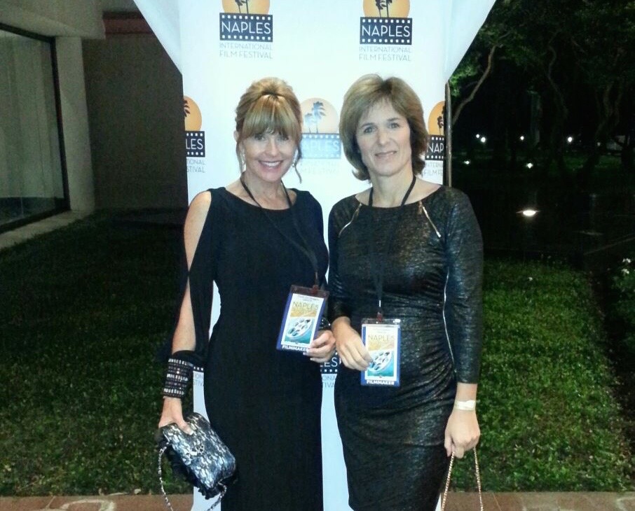 Cindy Joy Goggins and Sylvia Caminer at the Naples International Film Festival for Grace.