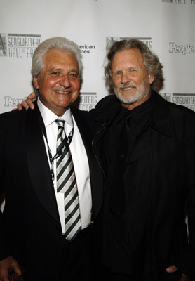 Kris Kristofferson and Martin Bandier