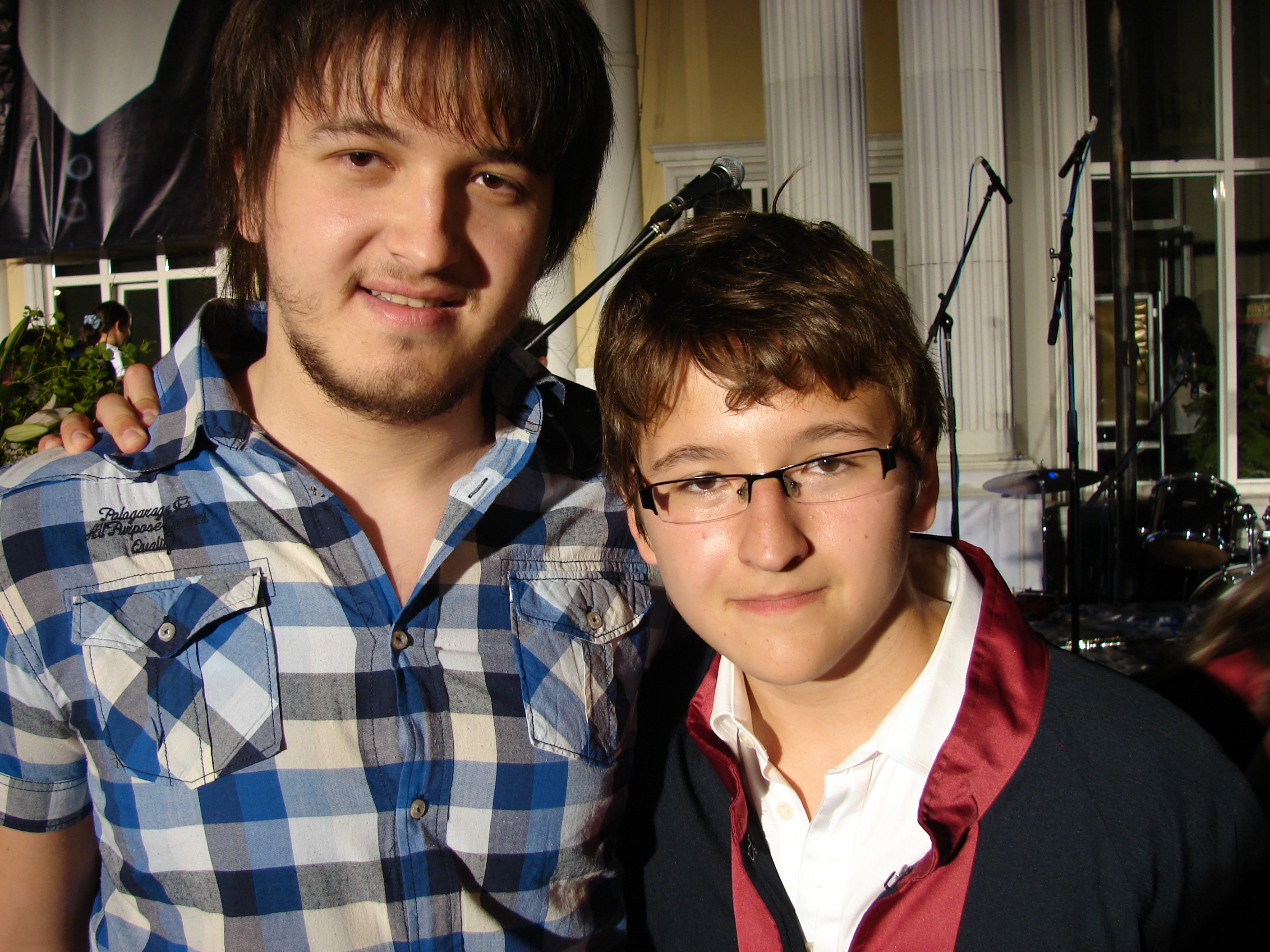 My brother Kağan Akçay and me (2011)