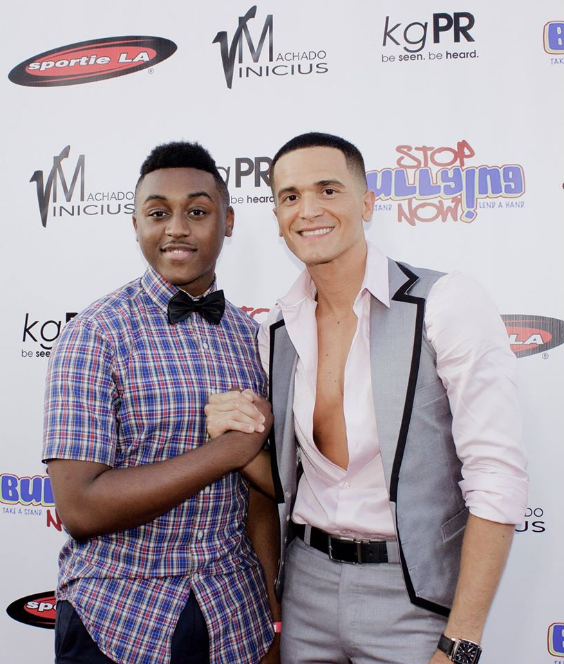 Stop Bullying Now Red Carpet with Vinicius Machado