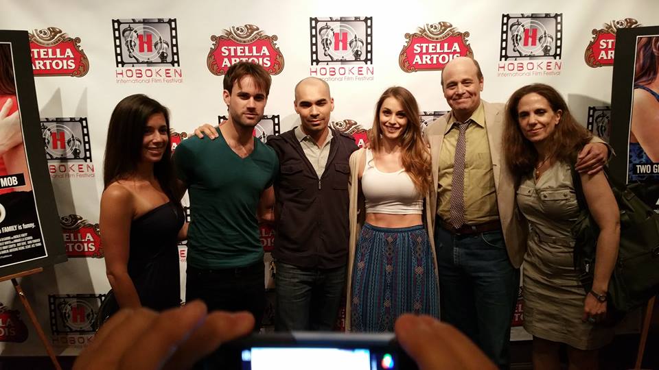 The cast of 1.7 Alpha at the 10th Annual Hoboken International Film Festival.