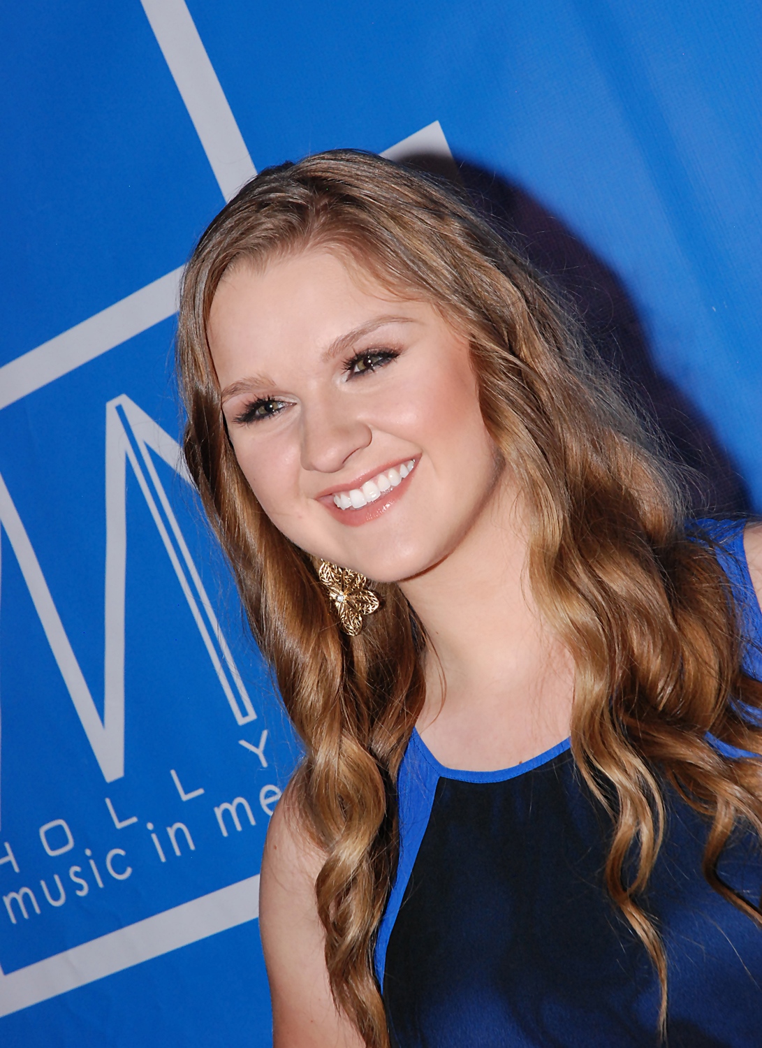 Lizzie on the red carpet during the 2013 Hollywood Music in Media Awards.