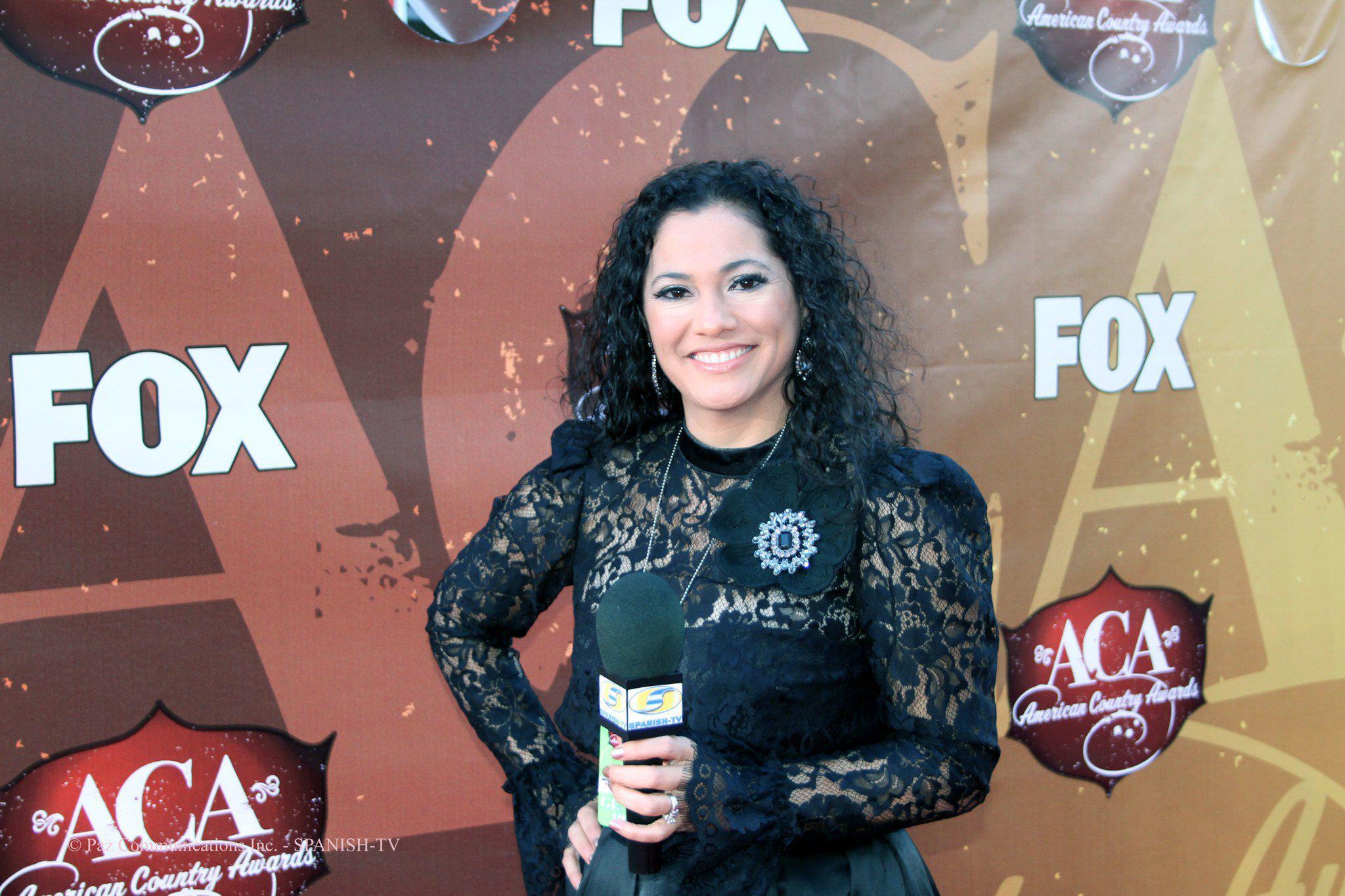 On the red carpet at the 1st American Country Awards in Las Vegas 2010.