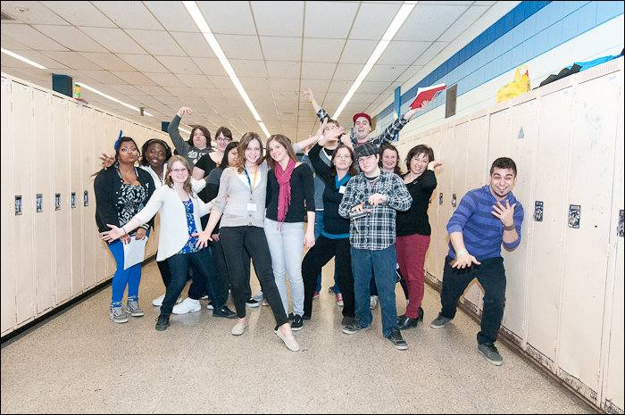 Jessica Charlebois, Olivier Lafond-Martel, Andréanne Valin, Samuel Fortin, Benjamin Salepéteur, Rachel Dumais, Lise Gagnon-Charron, Nicholas Mac Donald, Minati Grenier, Mike Sheno, Rachel Kenworthy Easson, Annie Jacob, Marie Desche Koumayo, Claudia Lance and Ne La in Jour de panique (2013)