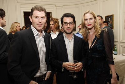 Stephanie March, Bobby Flay and Jonathan Safran Foer