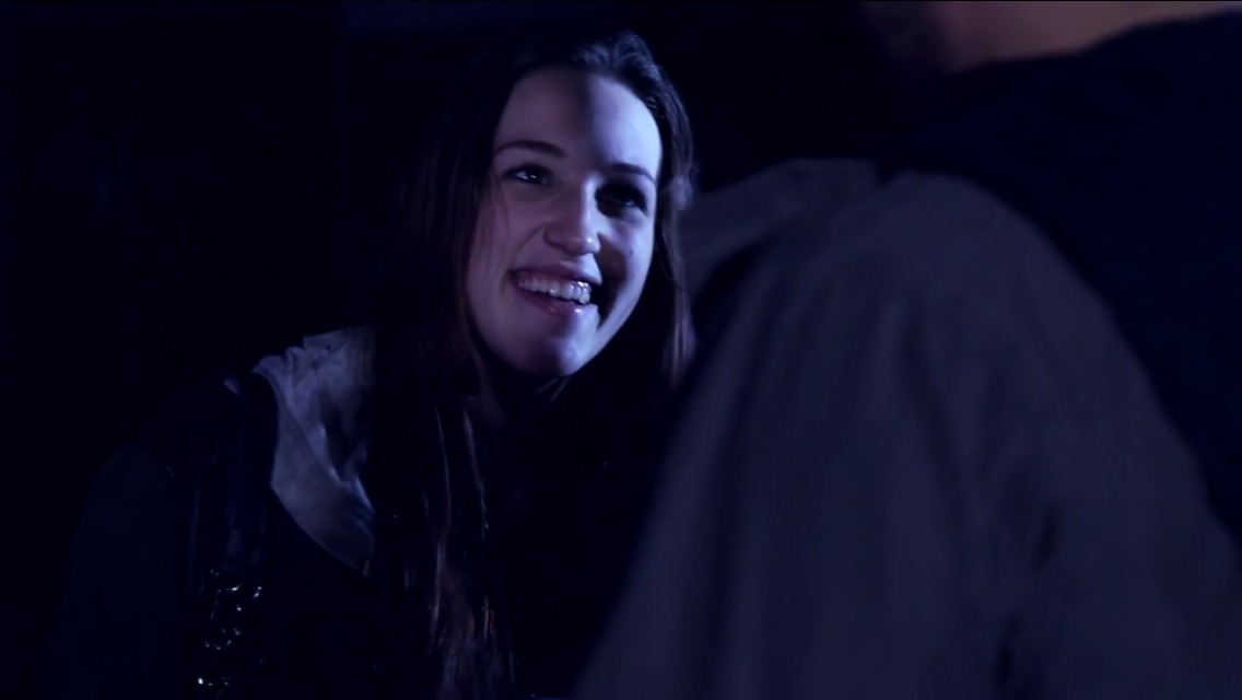 Nikki Bagozzi as Beth in the short film Wiper, the 2015 Horror Roulette winning submission.