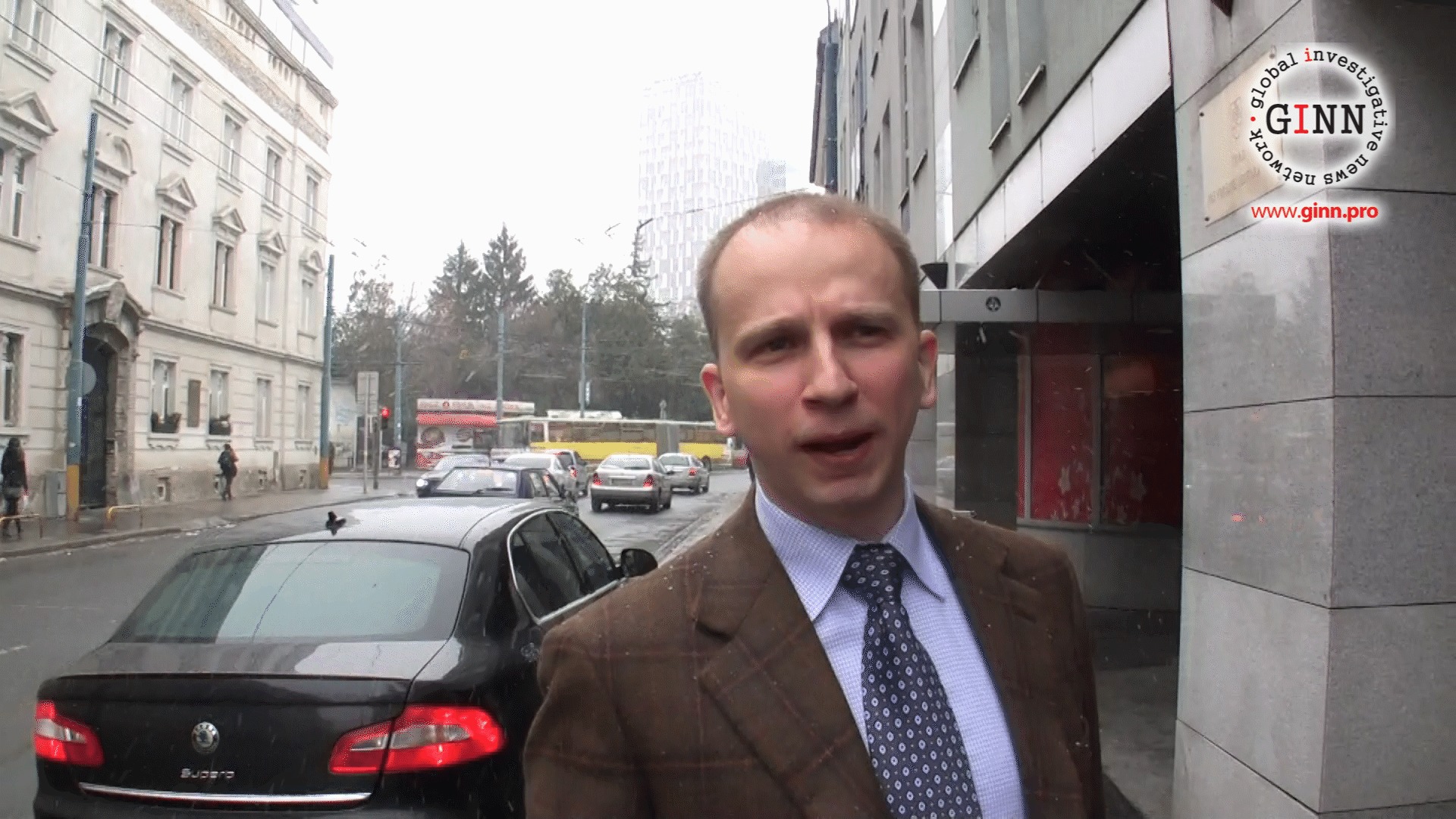 Press reporter Martin Dano agains the Slovak governement