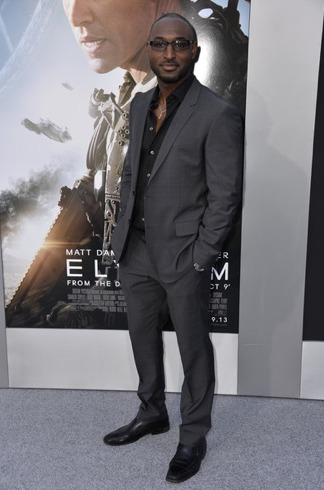 At the Elysium premiere in LA, CA.