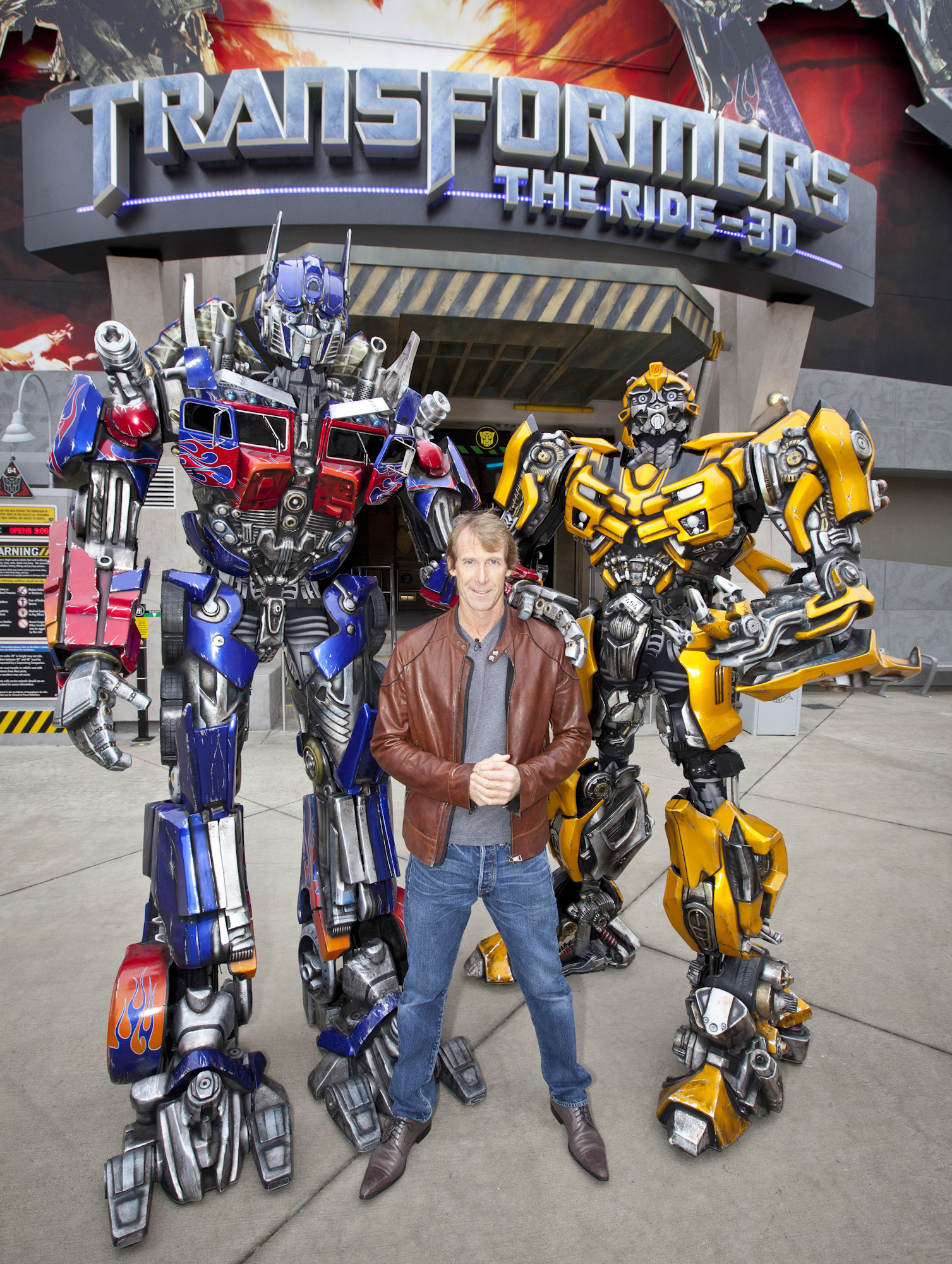 Michael Bay at event of Transformers (2007)