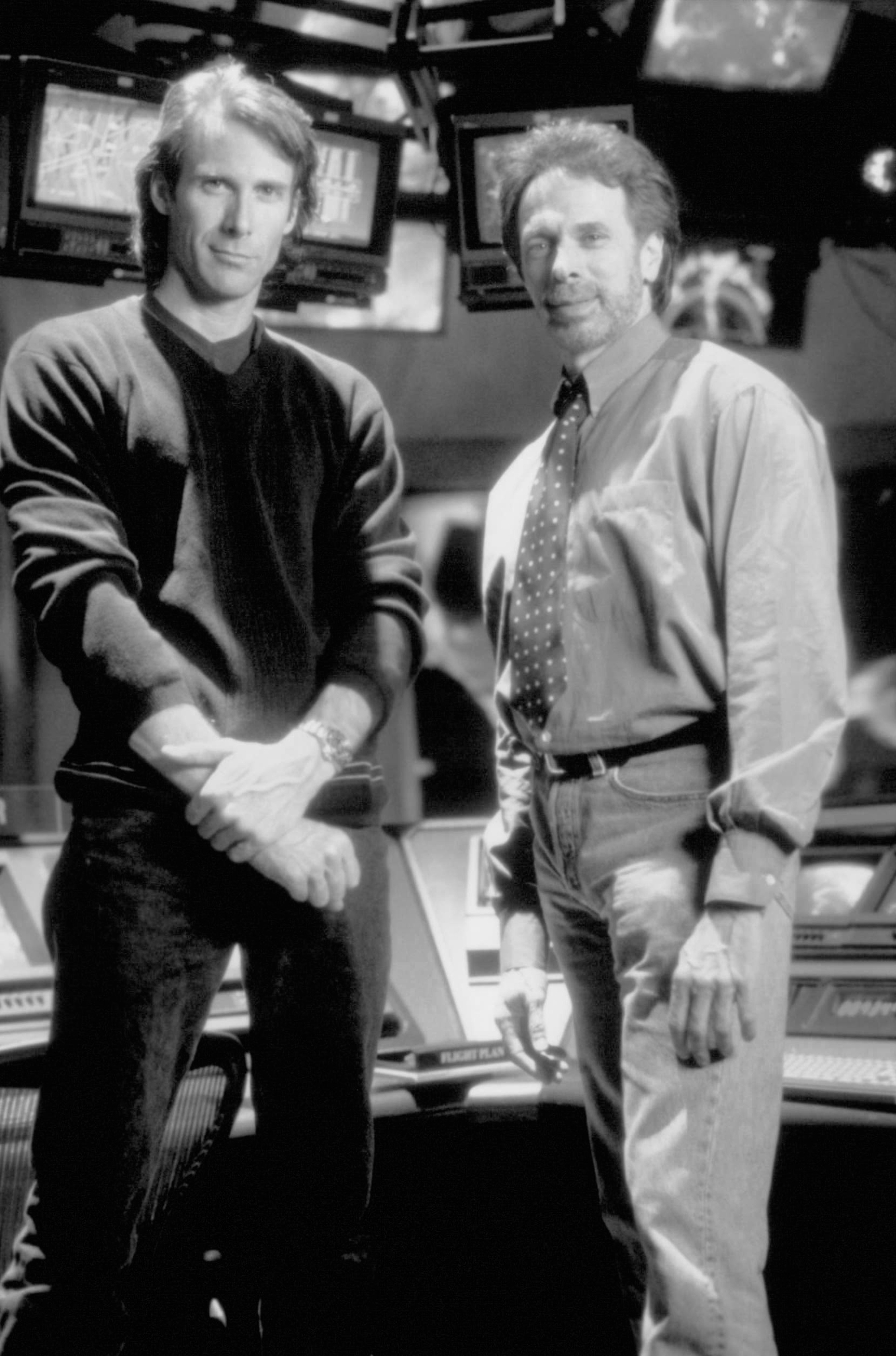 Still of Michael Bay and Jerry Bruckheimer in Armagedonas (1998)