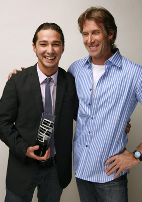 Michael Bay and Shia LaBeouf