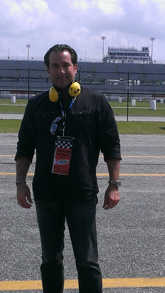 Role as NASCAR Team Owner in ESPN Commercial for NASCAR SPRING CUP. Darlington, SC