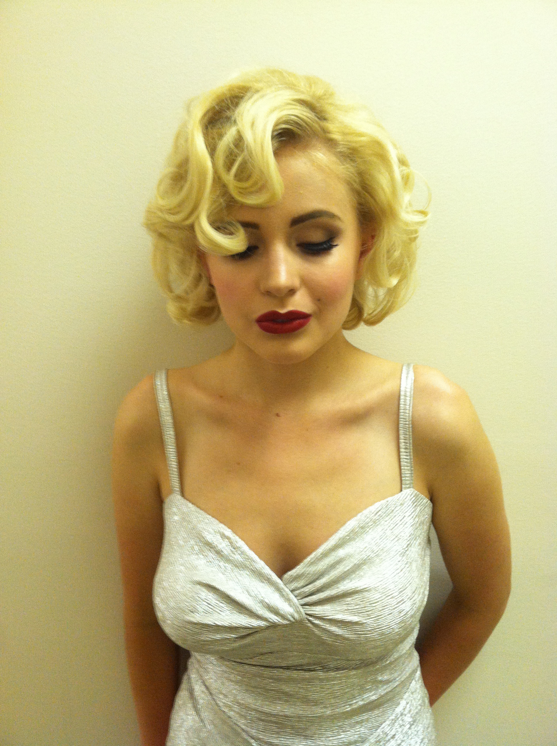 Madison Rose as Marilyn Monroe in the feature film 'Bombshell'