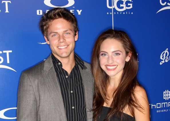 Alexandra Bard and Lachlan Buchanan attend the Australian Breakthrough Awards