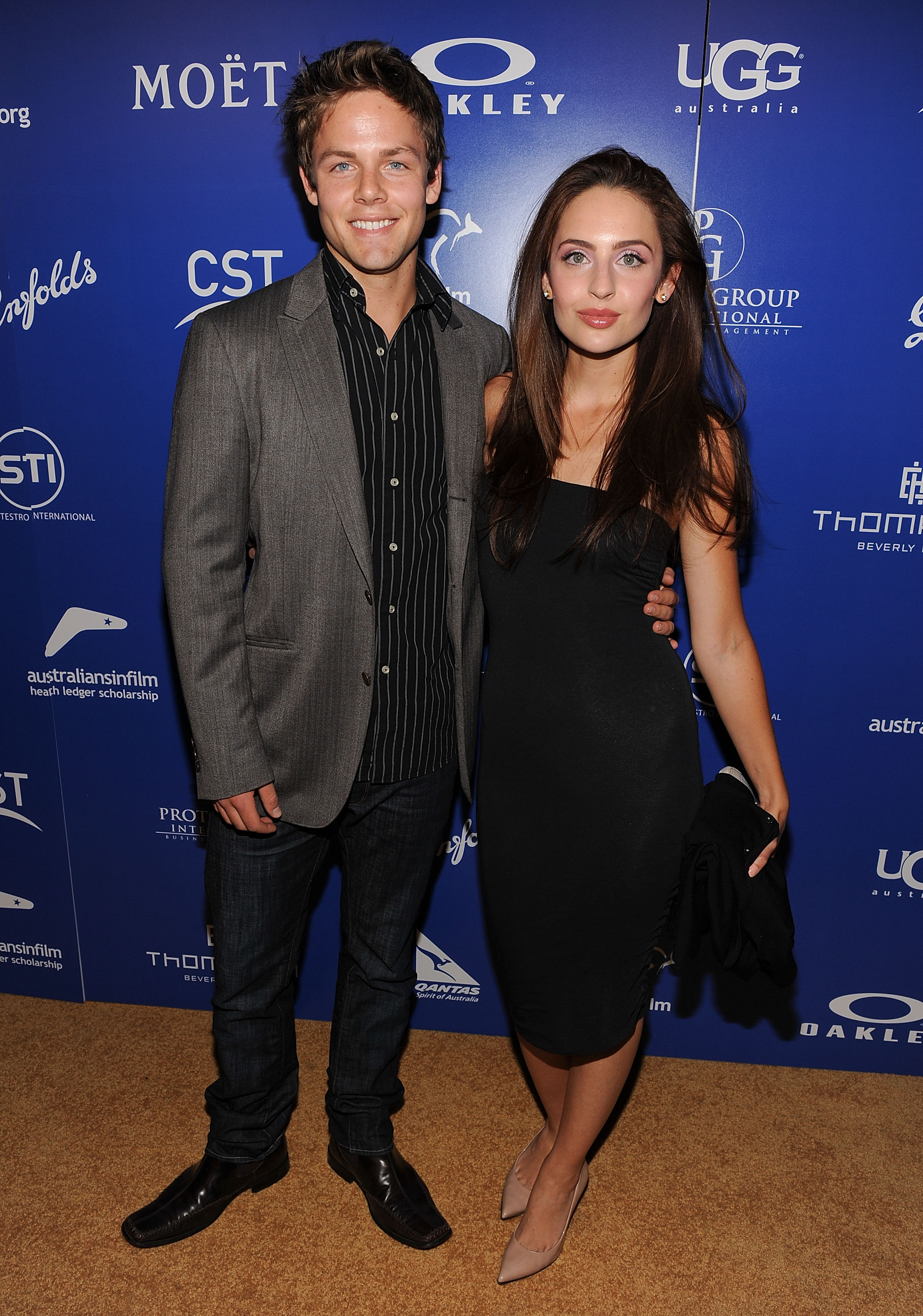 Alexandra Bard and Lachlan Buchanan attend the Australian Breakthrough Awards