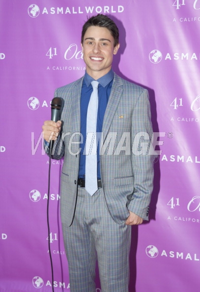 LOS ANGELES, CA - APRIL 26: Actor Paris Dylan hosts the red carpet at ASW Presents PROVOKE At 41 Ocean: IN-Q & Rave Mehta (Photo by Lilly Lawrence/WireImage)