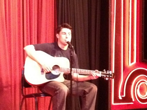 On stage at THE COMEDY STORE, Hollywood.