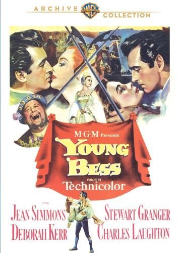Deborah Kerr, Stewart Granger, Charles Laughton and Jean Simmons in Young Bess (1953)