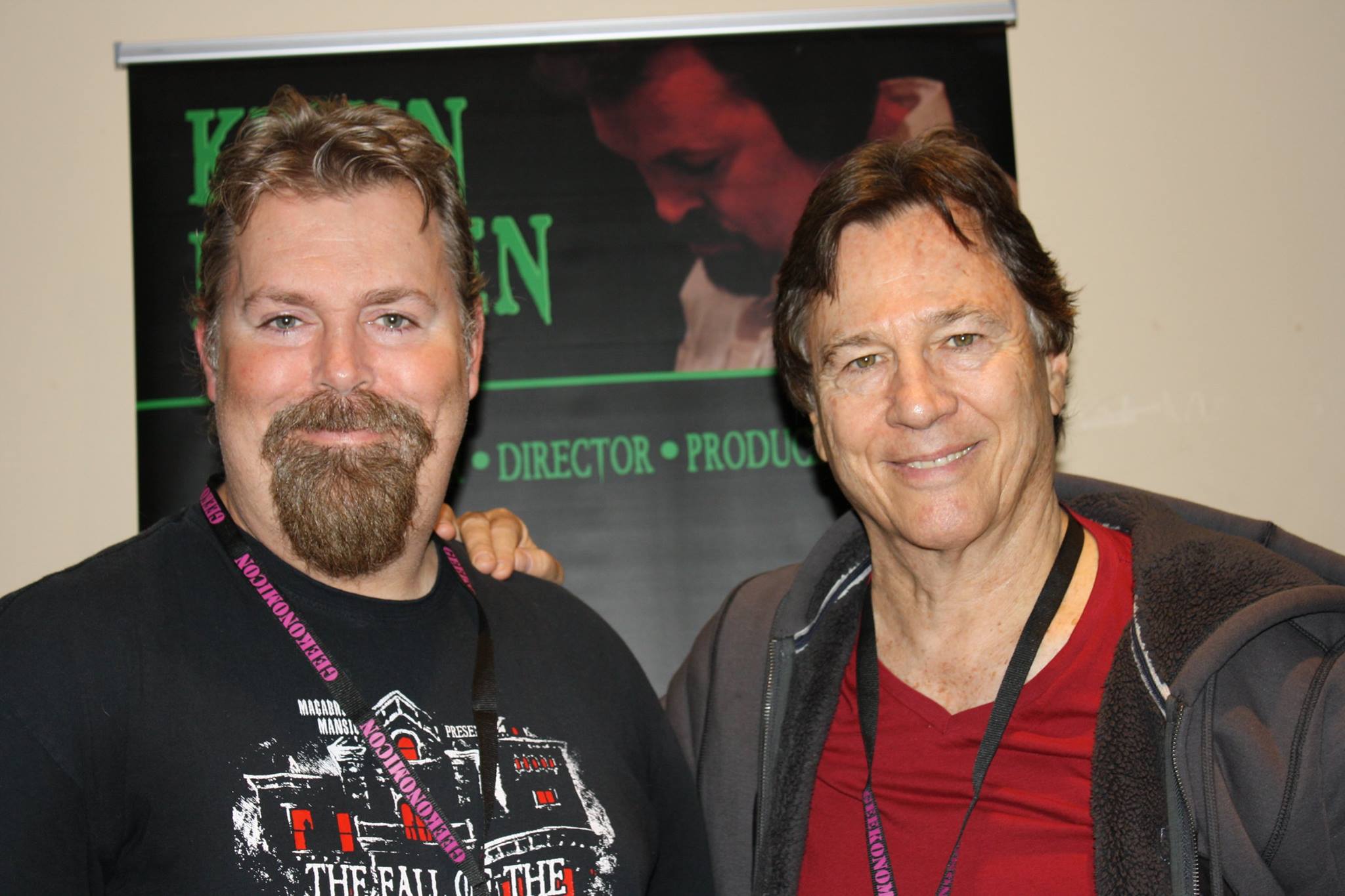 Appearing at Geekonomicon 2015 in Biloxi, MS with Richard Hatch