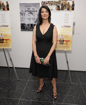 Hiam Abbass at event of The Visitor (2007)