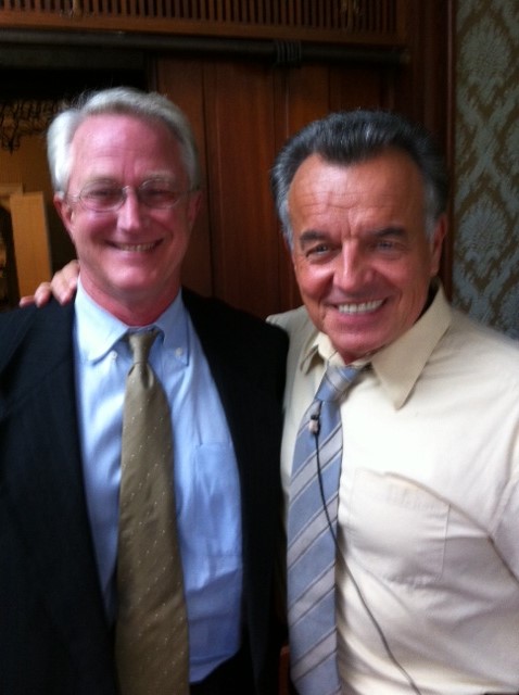 On the set with Ray Wise