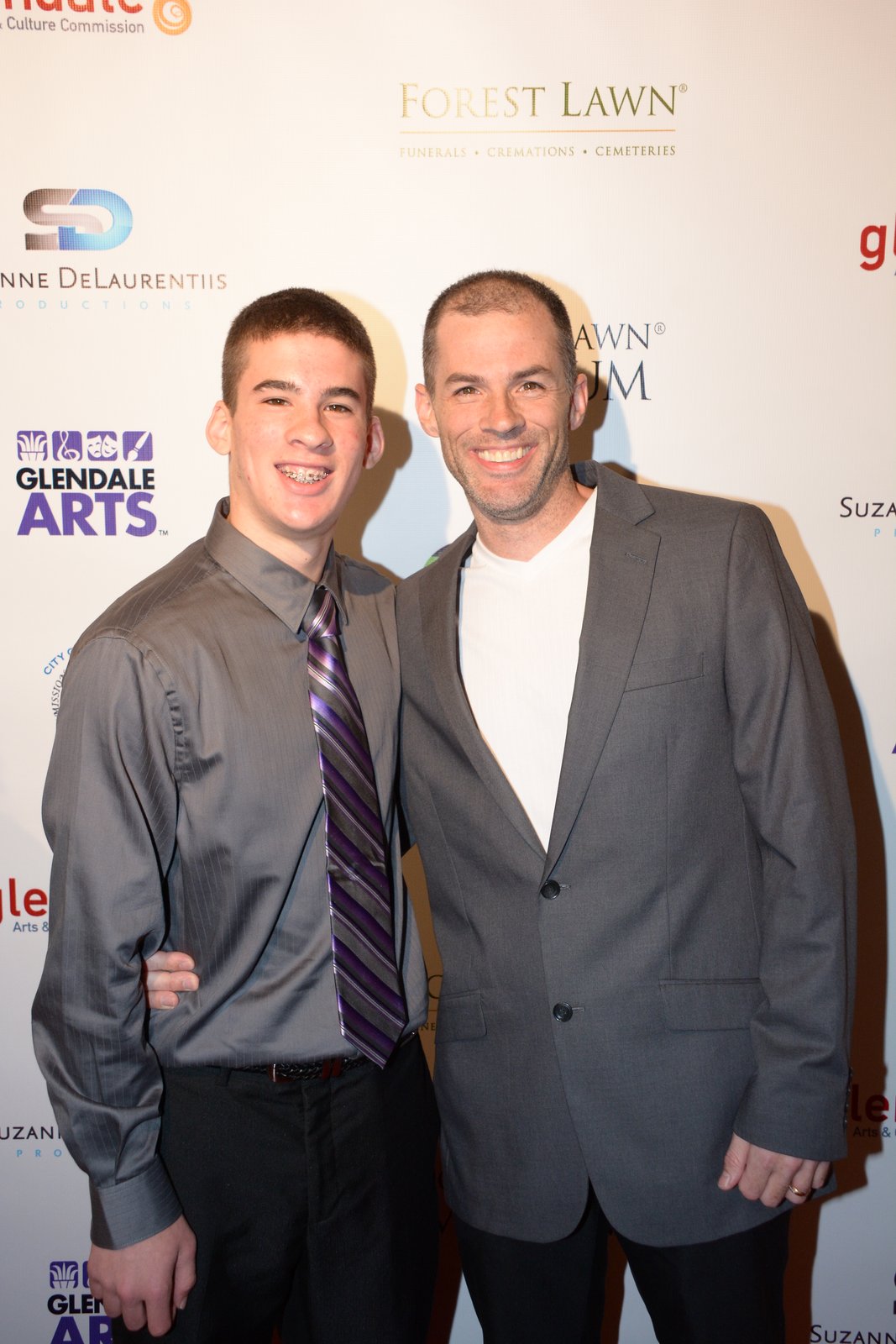 Writer/Producer Kevin Mounce and his son, Ryan.