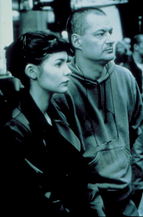 Jean-Pierre Jeunet and Audrey Tautou in Amelija is Monmartro (2001)