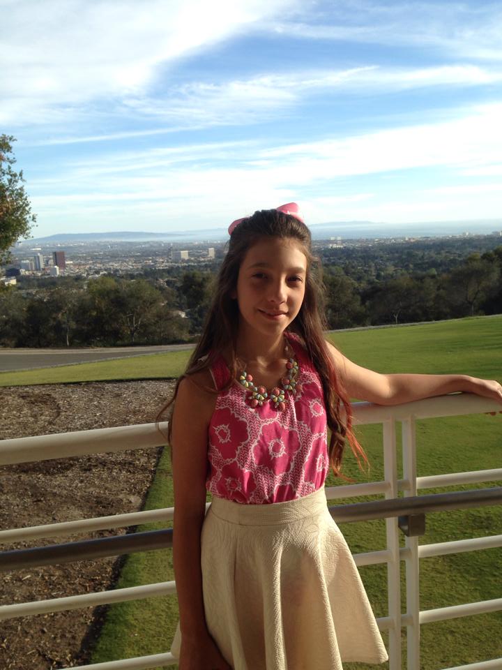 Fun at the Getty Museum after filming at USC School of Cinematic Arts