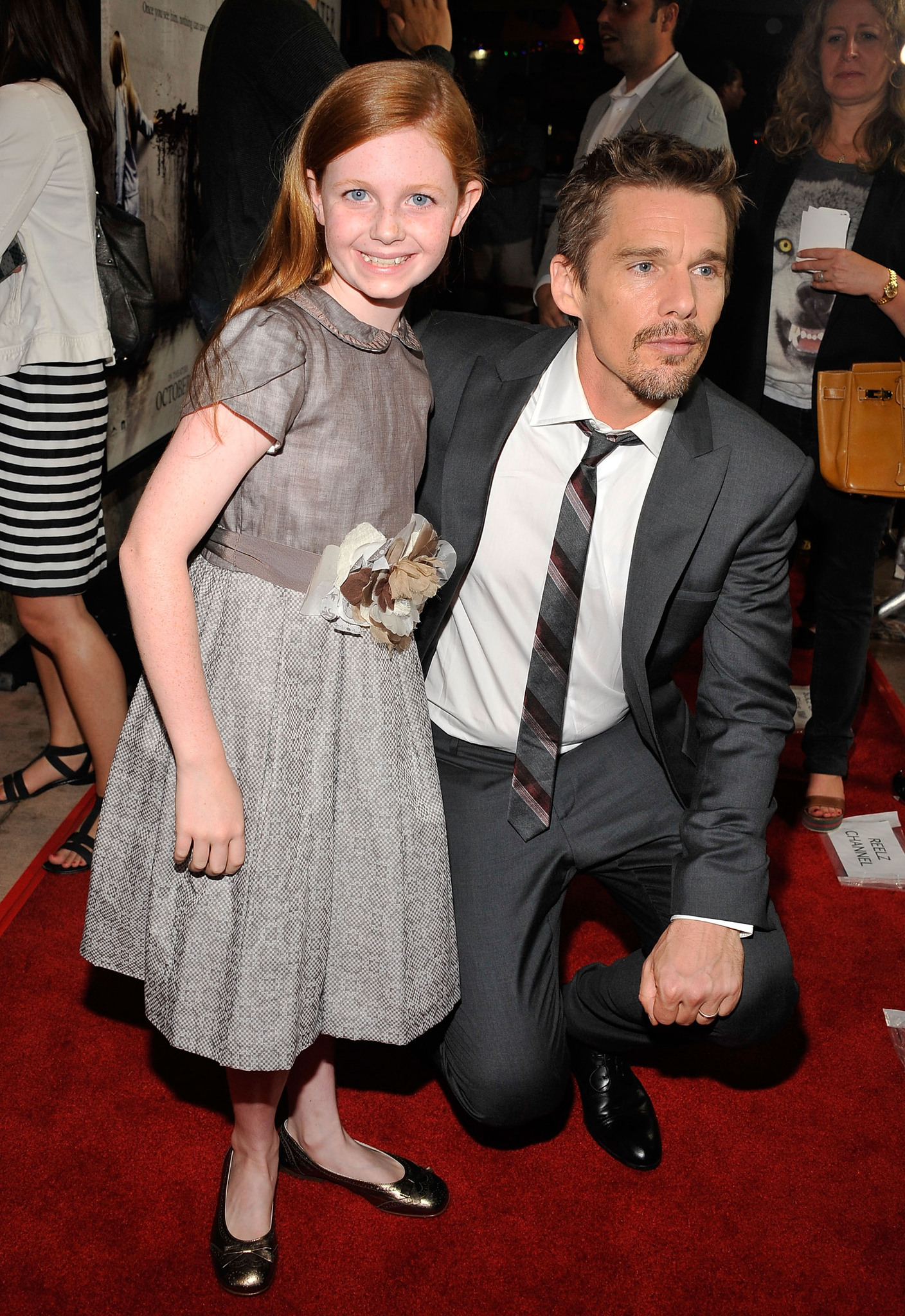 Ethan Hawke and Clare Foley at event of Gresmingas (2012)