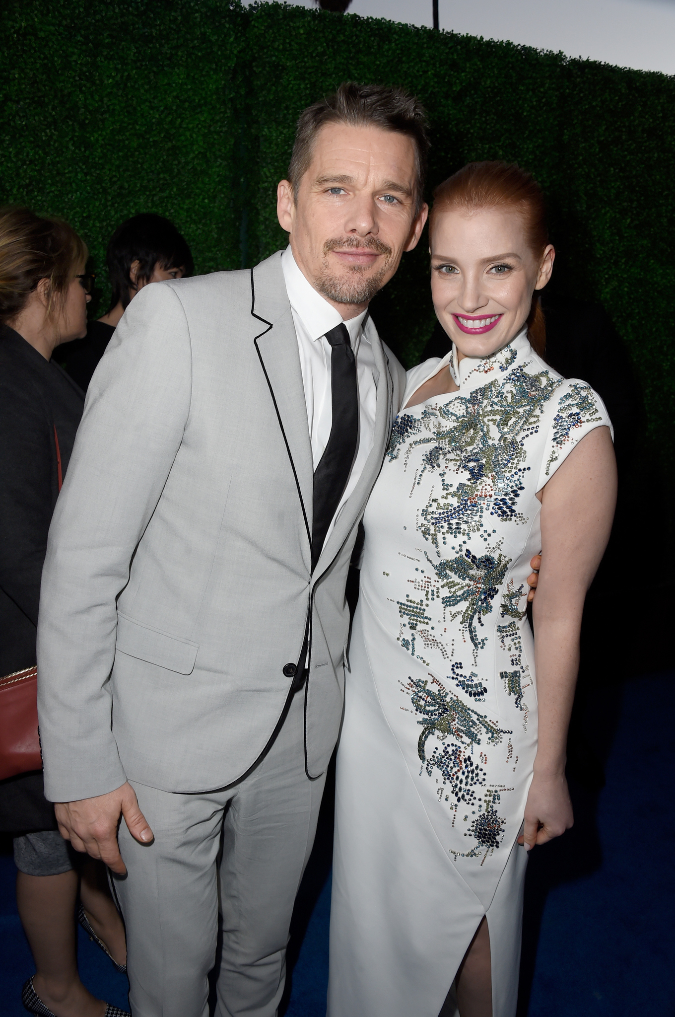 Ethan Hawke and Jessica Chastain