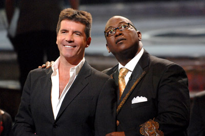 Simon Cowell and Randy Jackson at event of American Idol: The Search for a Superstar (2002)