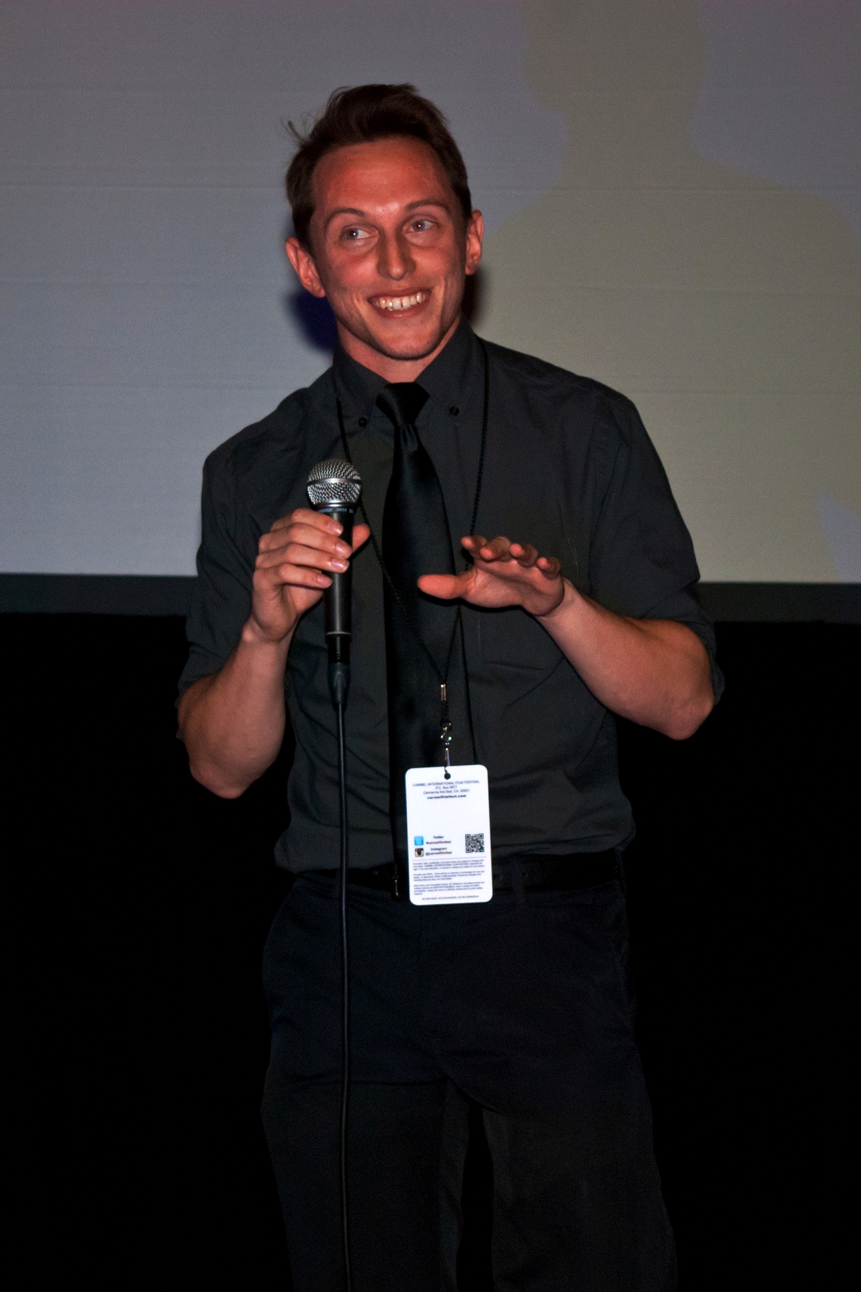 Q&A with Writer/Director Kellen Gibbs at the premiere of The Moment I Was Alone at the Carmel International Film Festival