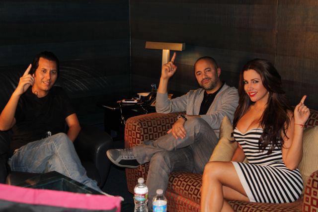 Interviewing RedOne & Nayer @ L.A