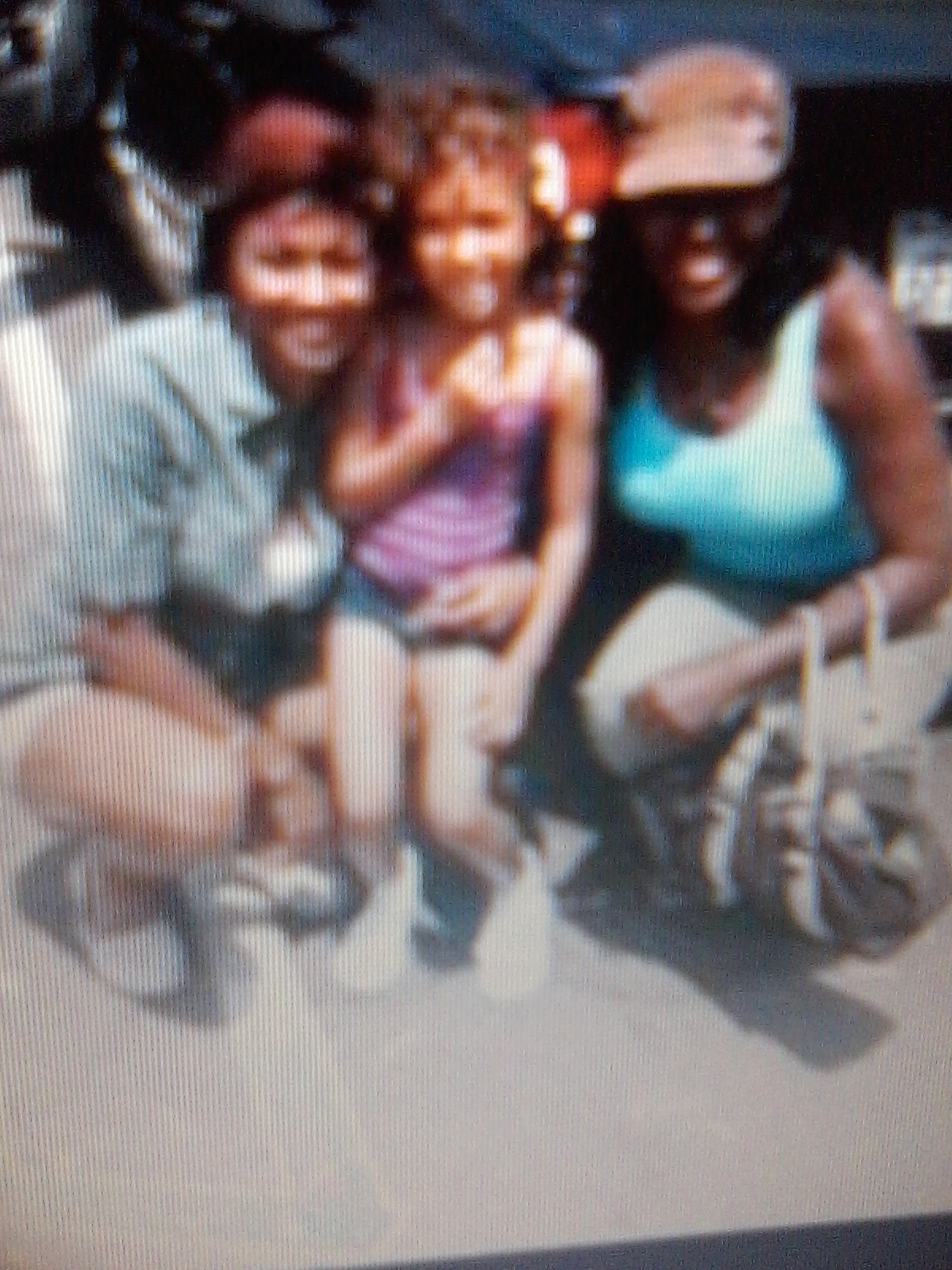 Shannan, Emayatzy, and my friends daughter the cutest little extra on 