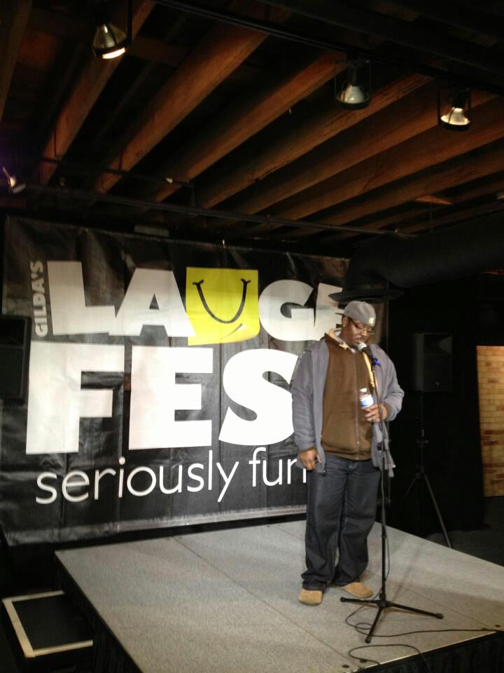 Amaru Laugh Fest 2013 pre show pic.