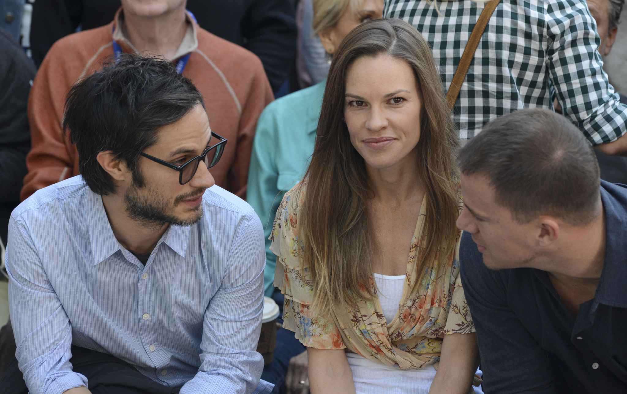 Hilary Swank, Gael García Bernal and Channing Tatum