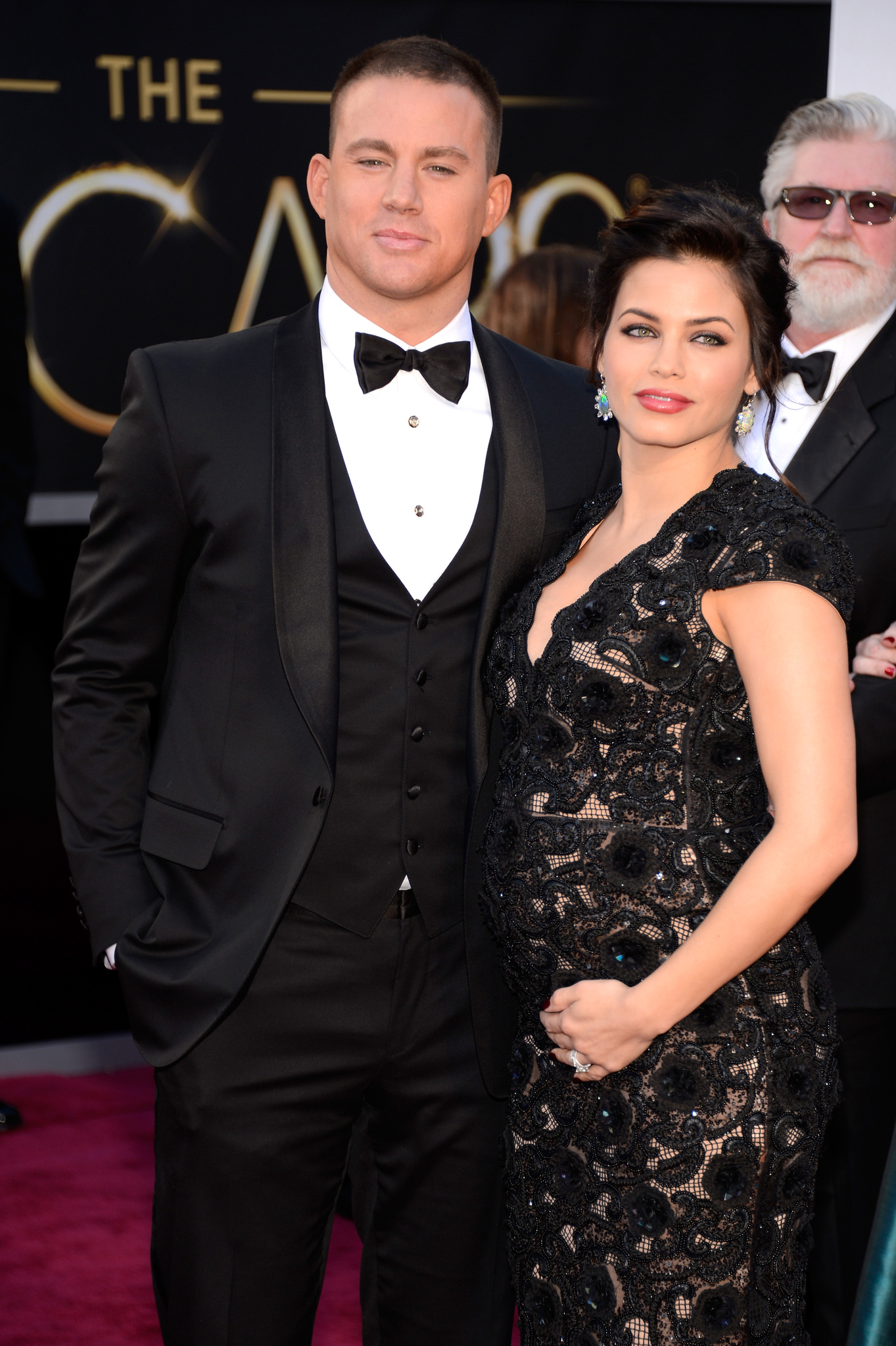 Channing Tatum and Jenna Dewan Tatum at event of The Oscars (2013)