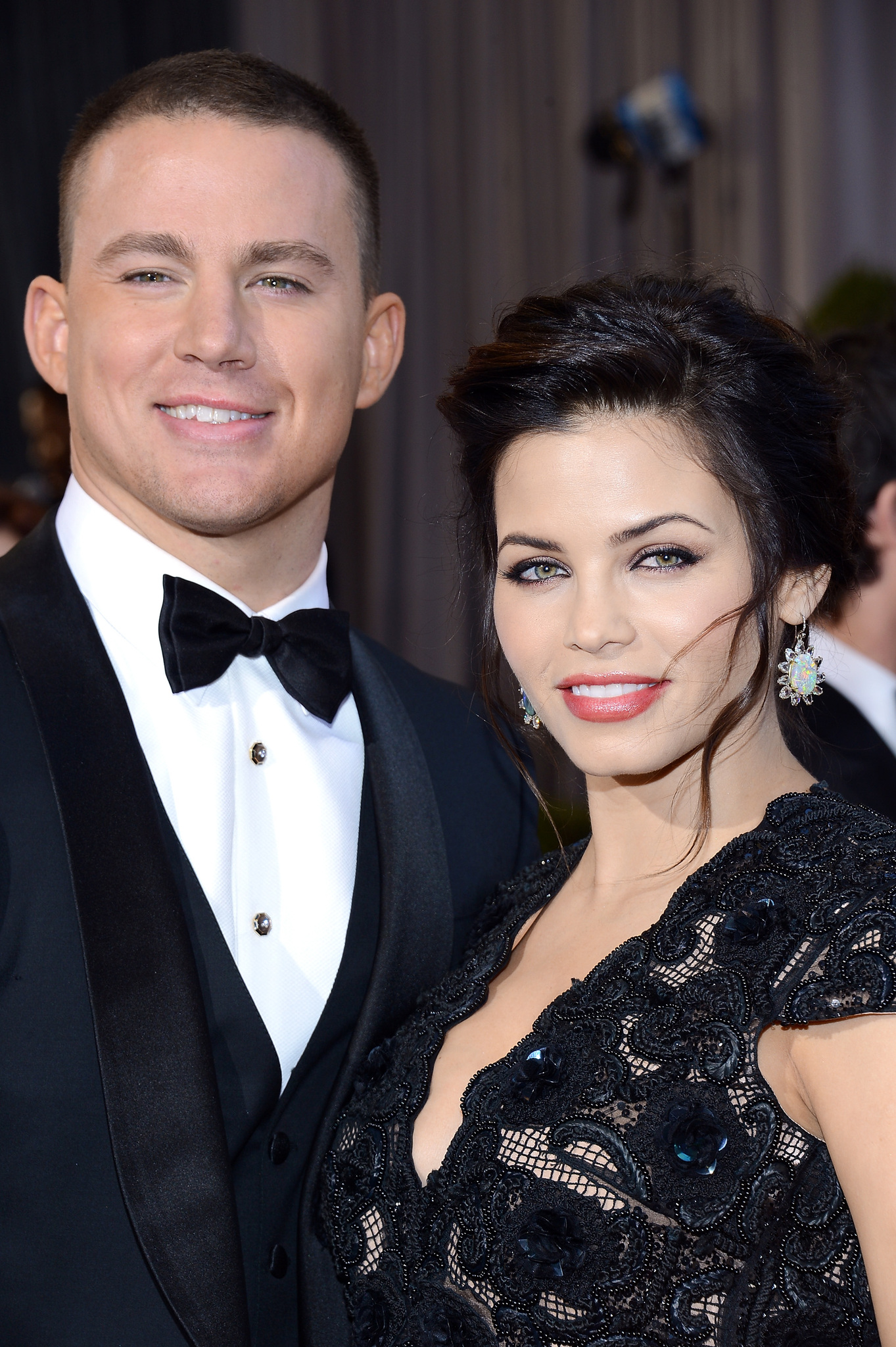 Channing Tatum and Jenna Dewan Tatum at event of The Oscars (2013)