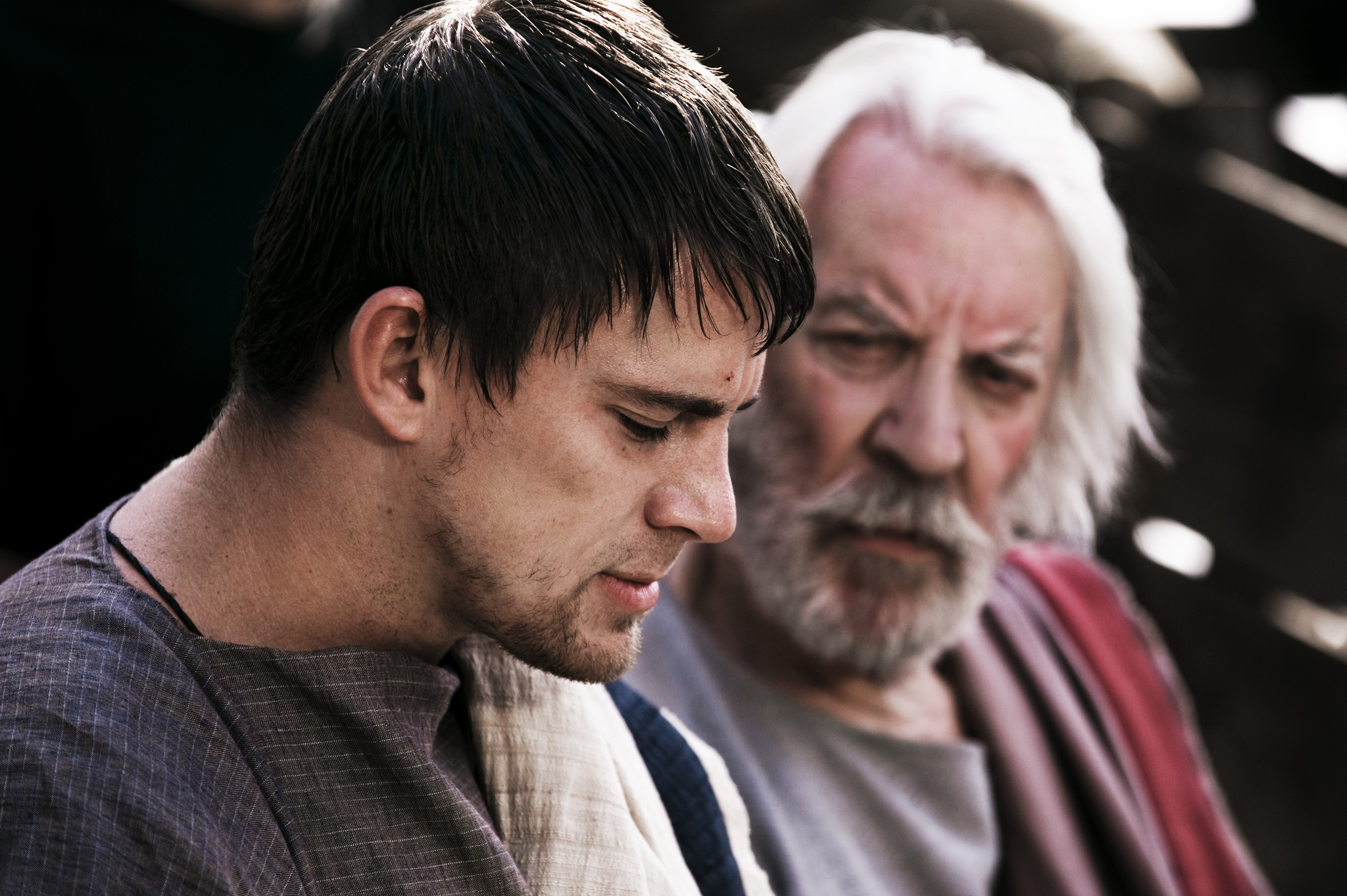 Still of Donald Sutherland and Channing Tatum in Devintojo legiono erelis (2011)