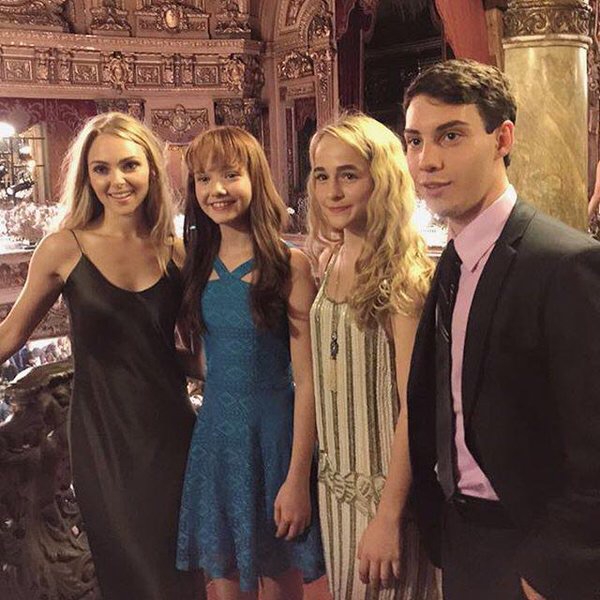 AnnaSophia Robb, Taylor Richardson, Sophia Anne Caruso, and John D'Leo attend the Golden Door International Film Festival