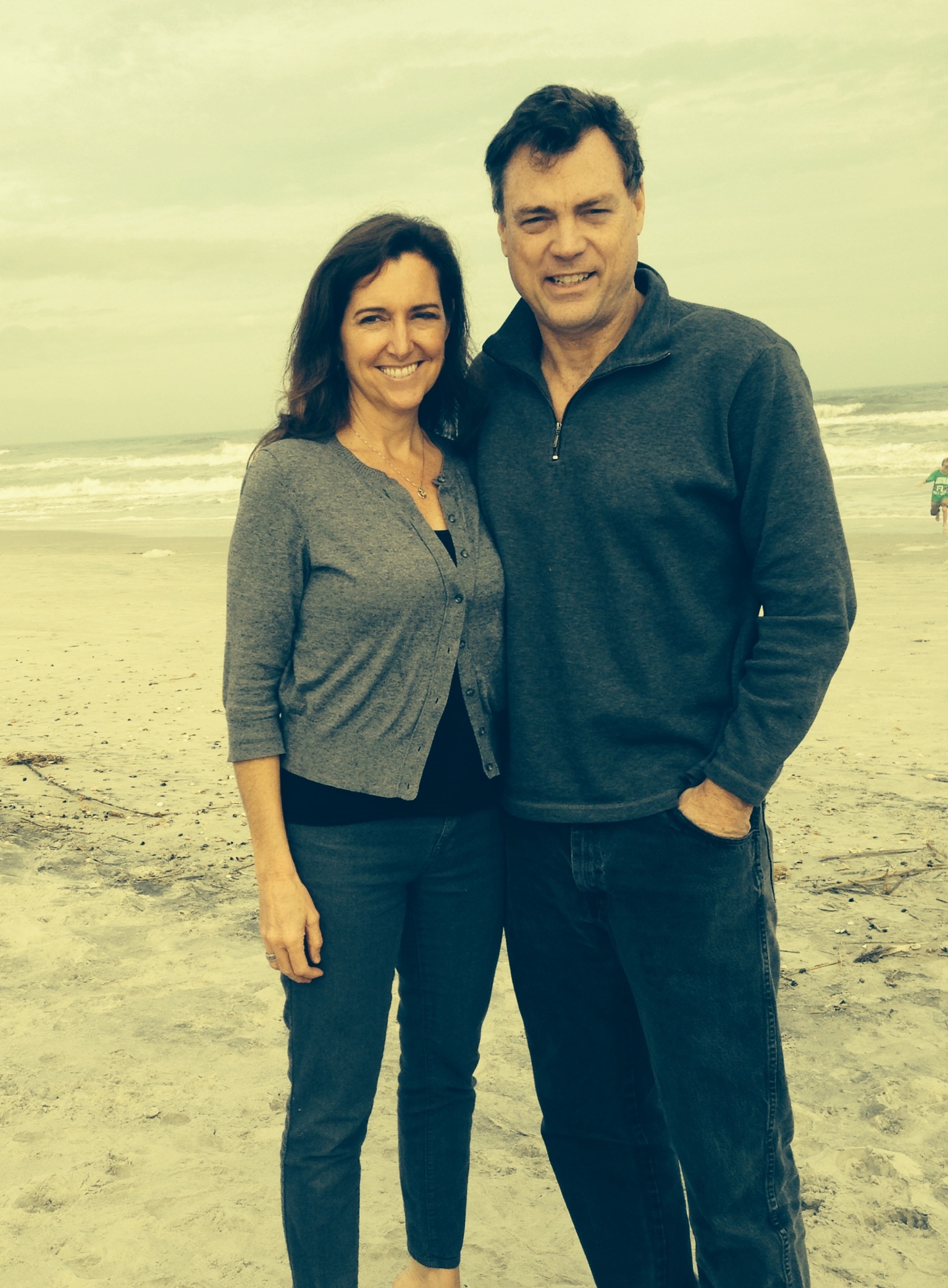 Me and the Mrs @ St. Augustine Beach FL 4Q13