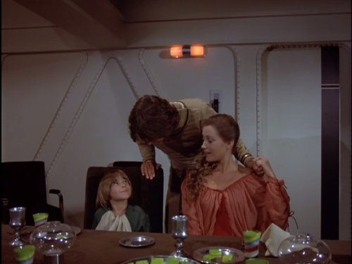 Still of Noah Hathaway, Jane Seymour and Richard Hatch in Battlestar Galactica (1978)