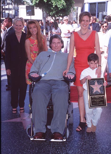 Glenn Close, Christopher Reeve and Jane Seymour