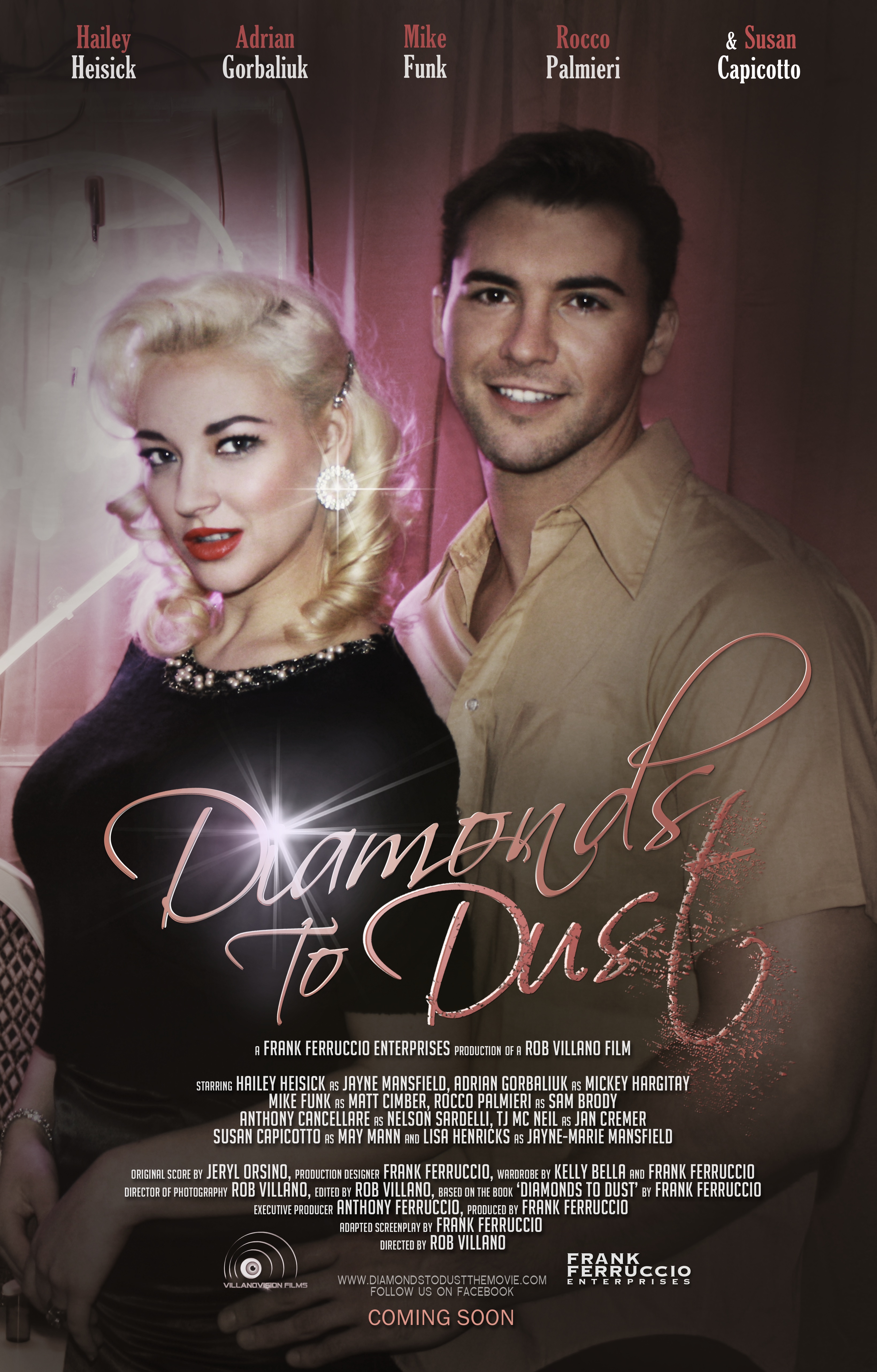 Adrian Gorbaliuk and Hailey Heisick 'Diamonds to Dust' Poster